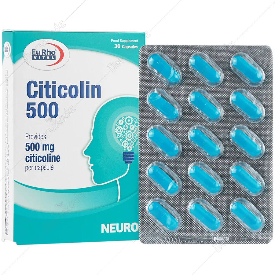 کپسول سیتی‌کولین ۵۰۰ یوروویتال